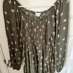 Floral Long Sleeve Dress